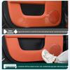 L9 Leather Car Door Kick Mats: Scratch Protection & Decorative Interior Panel Accessory