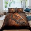 Luxury 3D Bedding Set Europe Queen King Double Duvet Cover Set Bed Linen Comfortable Blanket/Quilt Cover Bed Set Animal  Horse