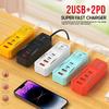 4 Ports USB Charger Socket Multi Ports Wall Charger New Phone Power Strip