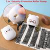 Privacy Blackout Theft Protection Messy Code Identity Protection Roller Stamp Identity Cover Eliminator Guard Seal Information