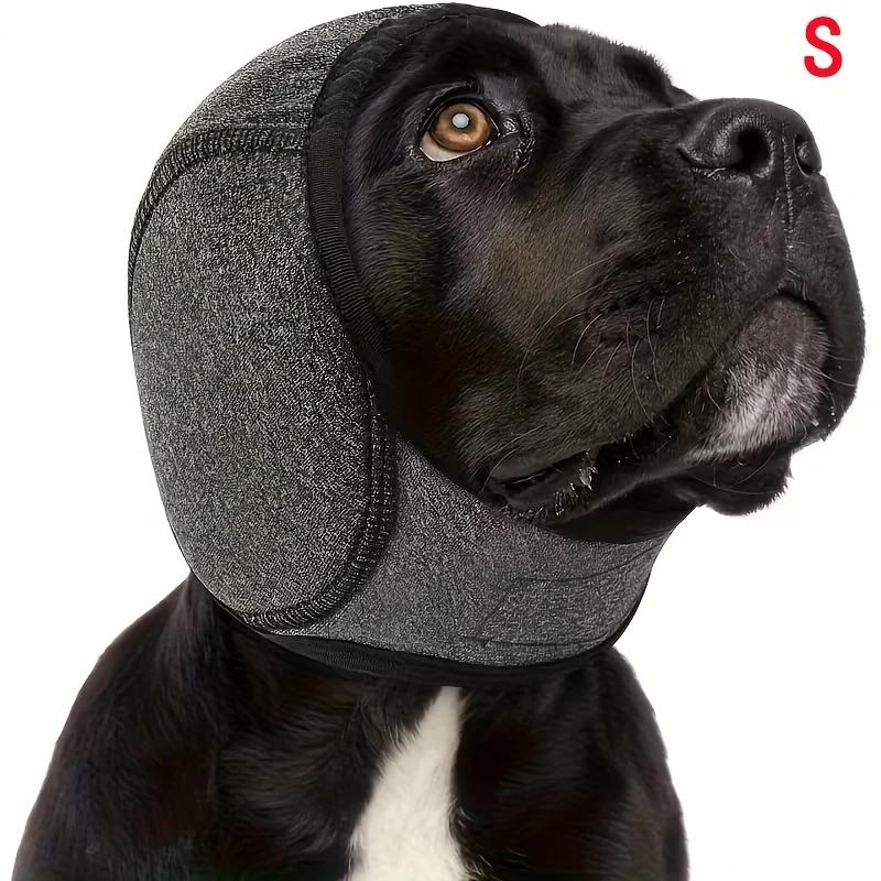 

[Noise-Canceling|Pet Earmuffs] Noise-Canceling Pet Earmuffs 1pc - Heavy-Duty Adjustable Strap, Breathable Ear Covers for Dogs