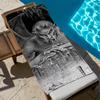 Gustav Dore Satan Towel Beach Quick Dry Soft Pool Towels Gift for Travel Gym Shower Camping sports