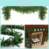 Luxurious Artificial Pine Spruce Christmas Garland Wreath For Home Wall Decor 2.7m