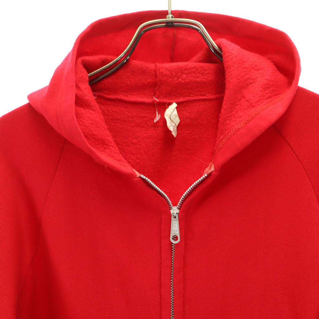 HEAD START 80s Vintage Long Sleeve Zip Hoodie L Red Men's Used