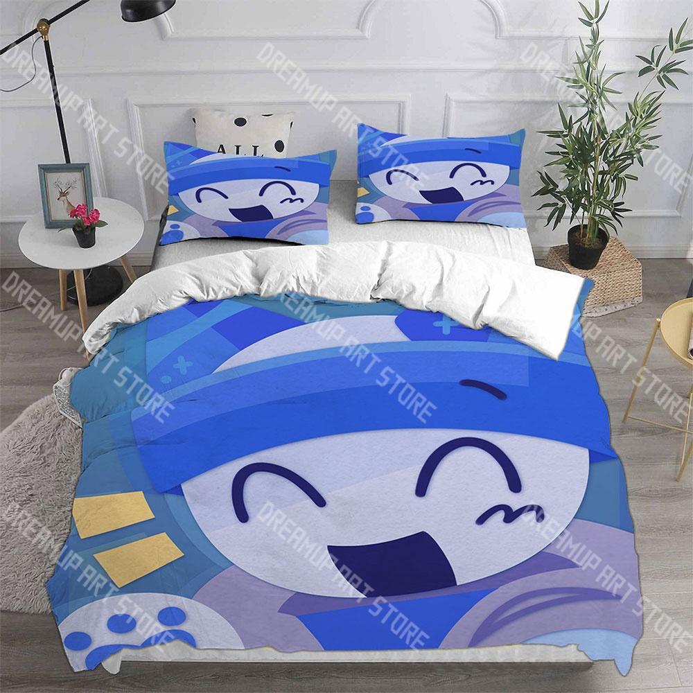 Fashion P-Phighting Game Bedding Set Single Twin Full Queen King Size Bed Set Kids Bedroom Duvetcover Sets Bed Sheet Set
