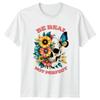 Be Real Not Perfect T-Shirt Floral Skull Lifestyle Birthday Gift For Him And Her