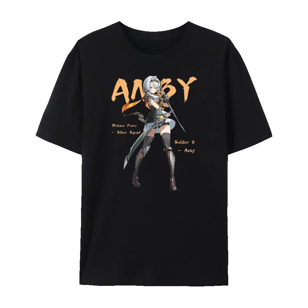 Zenless Zone Zero All Character's Impression Graphic Short Sleeve Cotton Crewneck T-Shirt