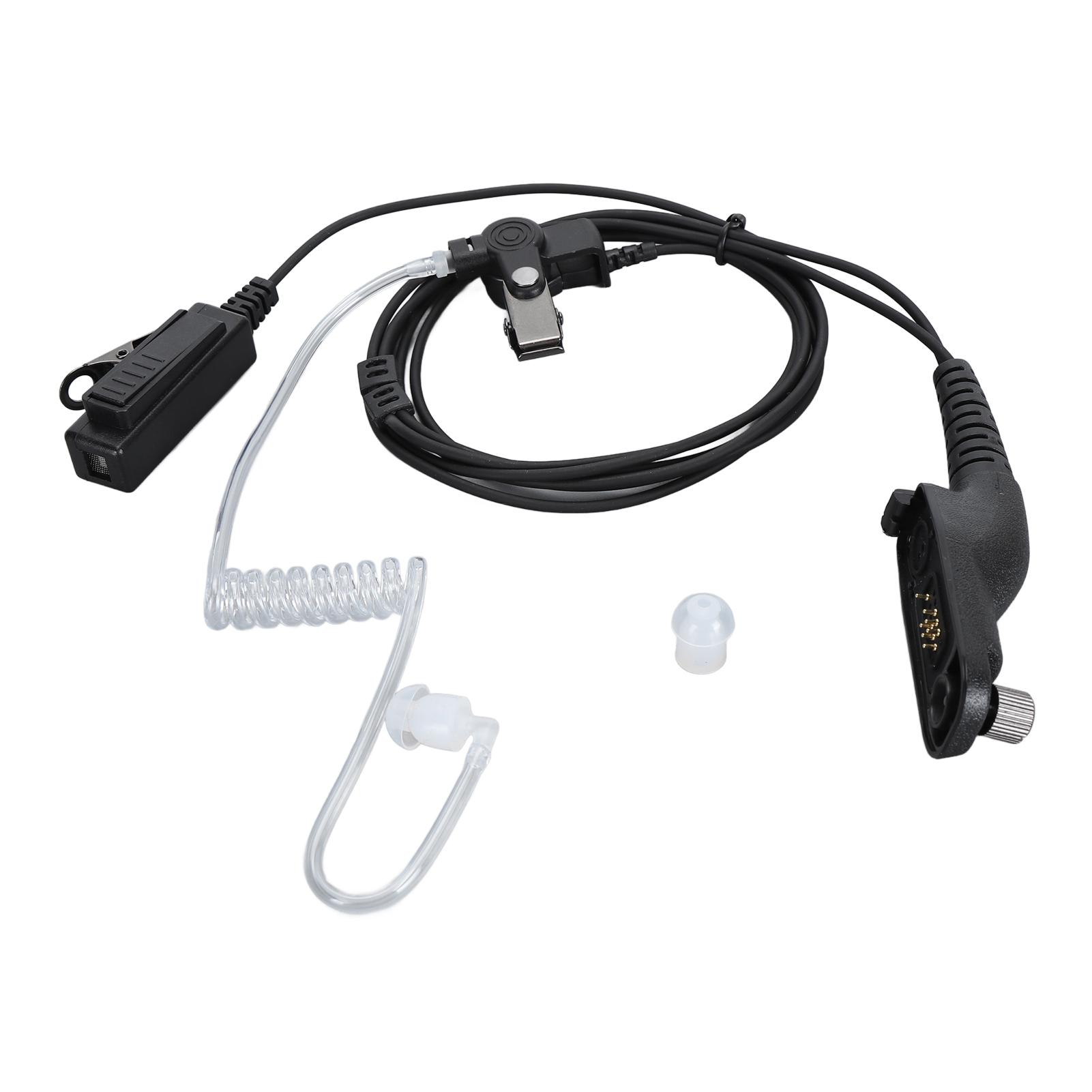 

Air Acoustic Tube Earpiece Professional with Remote Push to Talk Mic for APX2000 APX7000 APX6000