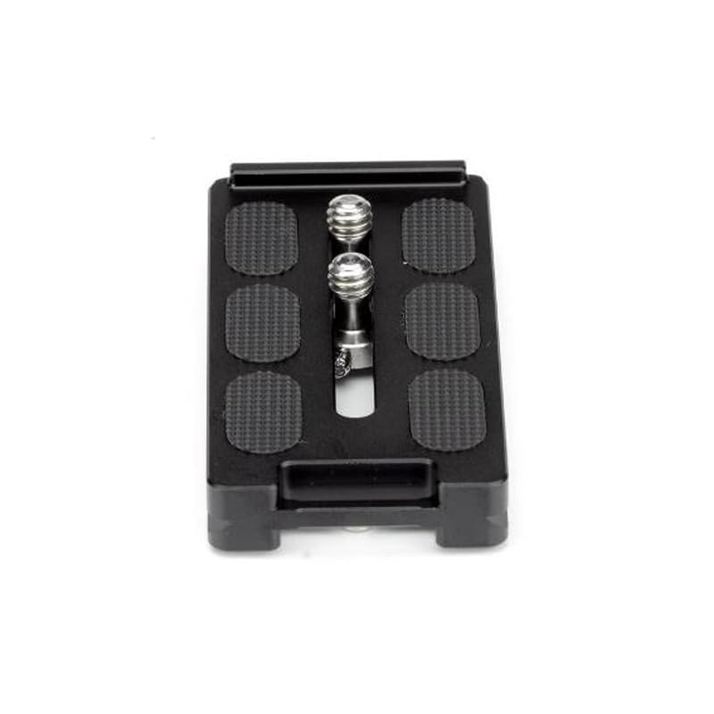 Leofoto Quick Release Plate for Nikon Compatible Lightweight Aluminum with Screw Tripod Head Compatible PL-80 Lenses, Arca-Swiss 1/4" &