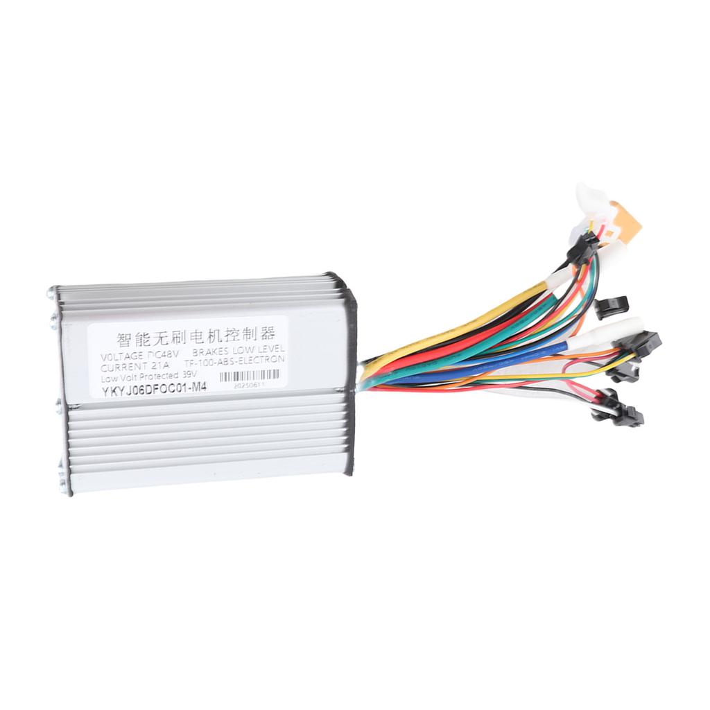 Scooter Motor Controller 48V 21A Good Heat Dissipation Sensitive Brushless Controller for Sealup Electric Scooter
