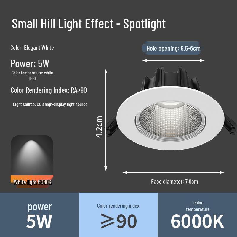 Recessed Super Bright Ceiling Downlight for Home and Commercial Spaces