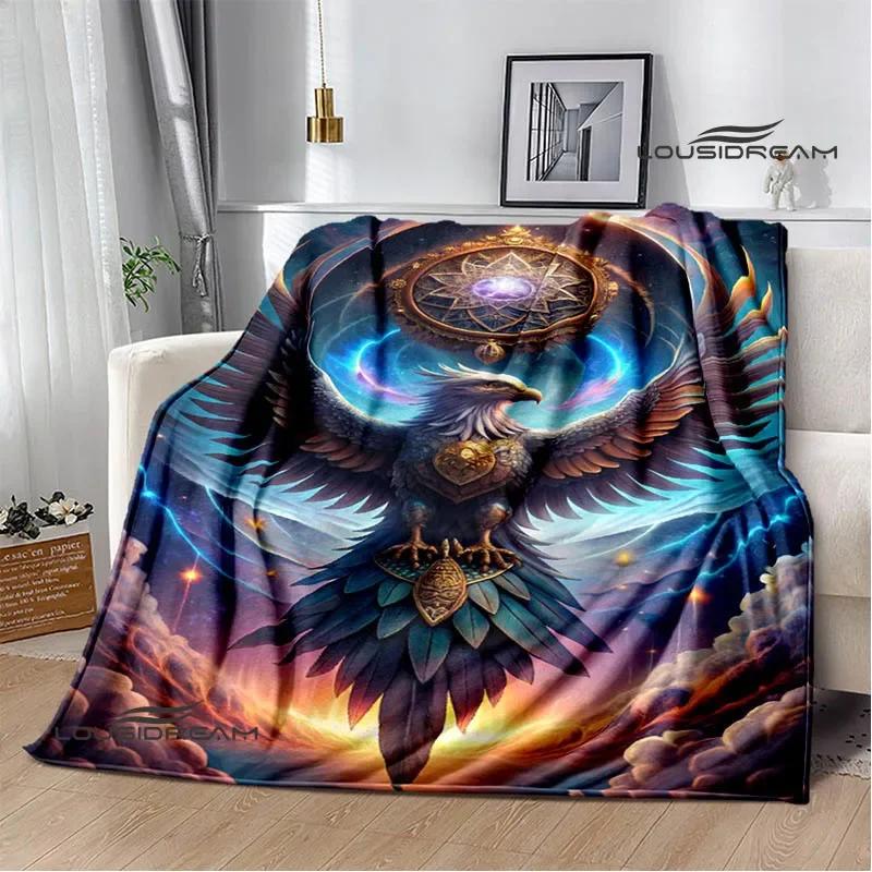 3D Phoenix printed blanket Flannel Warm blankets Soft and comfortable blanket bed linings cubre cama Birthday Gift