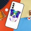 Border Collie Watercolor Case For Samsung Galaxy A56 A36 A16 A06 A13 A33 A53 A52 A32 A12 A54 A34 A14 A15 A35 A55 A17
