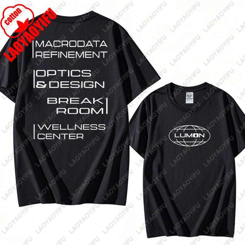 Vintage Lumon Macrodata Refinement Severance Tees Retro Severance TV Show Cotton Tshirt Summer Retro Trend Cool Unisex T Shirts