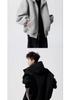 Unisex Heavyweight Double Zipper Hoodie, 300g - Sporty Loose Fit Cardigan for Spring and Autumn
