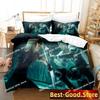 3D Game Crisis Core Final Fantasy VII Bedding Set Printed Single Comforter Duvet Cover Pillow Case 3 Pieces Sets Kids Adult Size