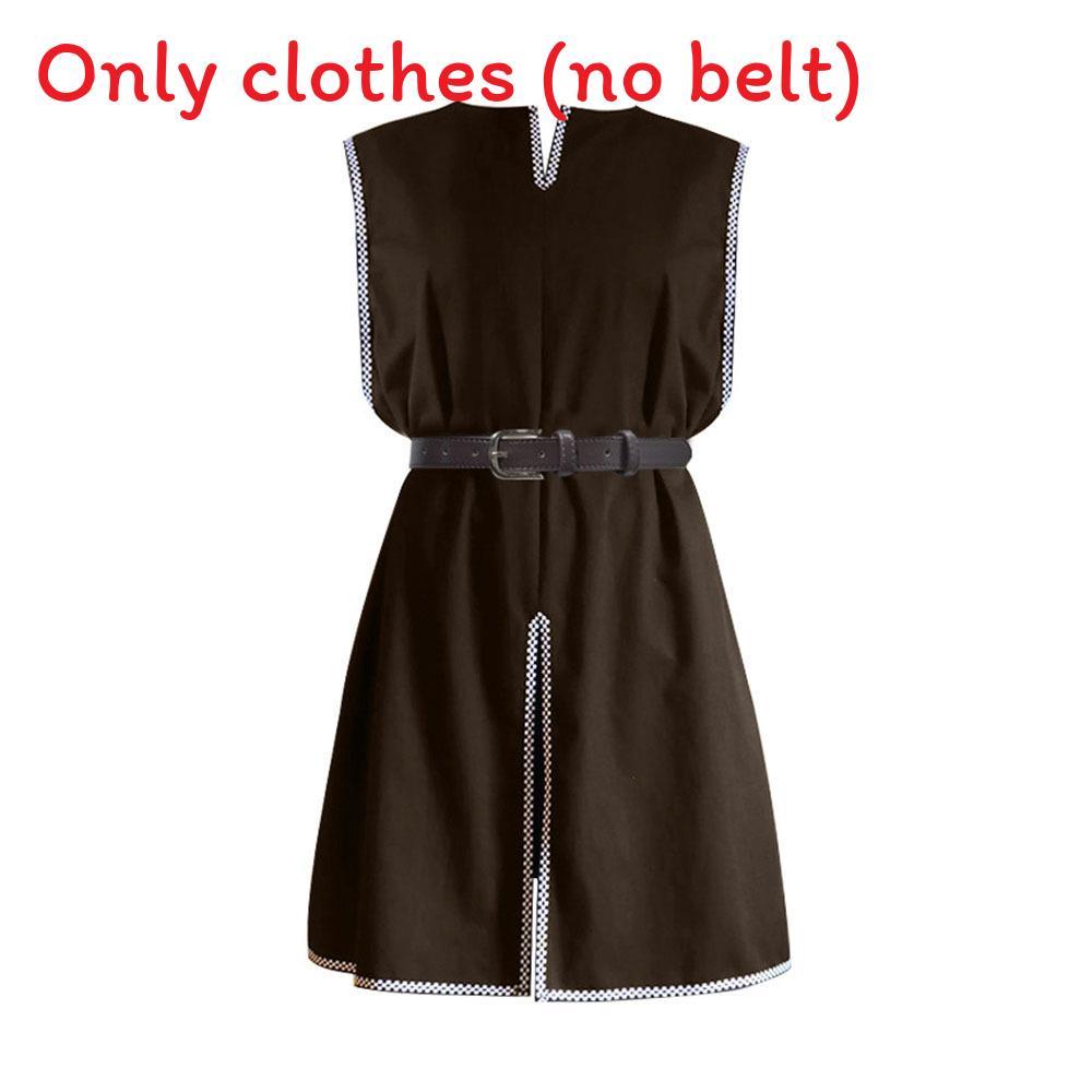 Medieval Knight Cosplay Costume With Polyester Fabric For Halloween Party And Stage Performance