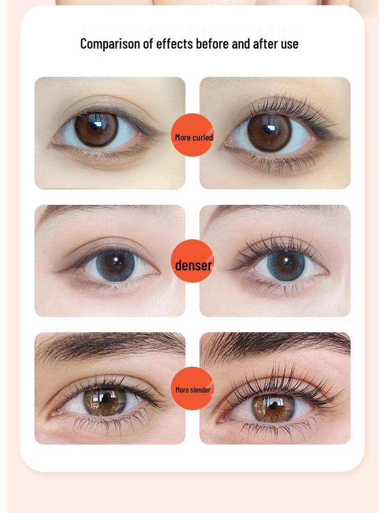 Electric Dual-Temperature Eyelash Curler with Digital Display - Long-Lasting Heat and Curling for Women