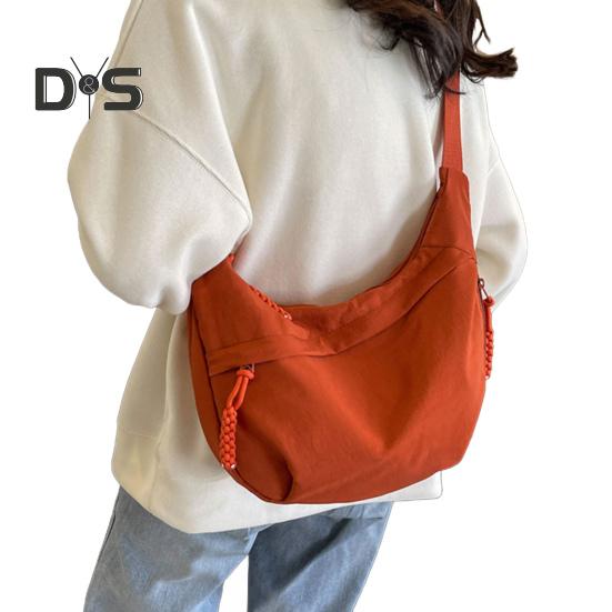 Umhängetasche für Damen mit verstellbarem Riemen, große Kapazität, Knödeltasche, Reißverschluss, Multi-Pocket-Design, Schultertasche für den täglichen Gebrauch