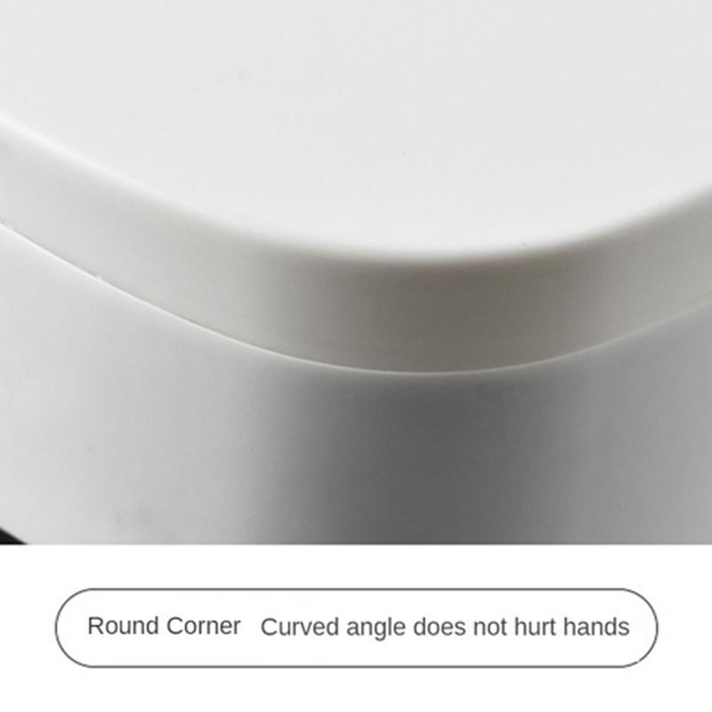 Kitchen Waterproof Storage Box Not Easy To Spread Out Kitchen Trash Can High Quality Narrow Design Push-type Trash Can