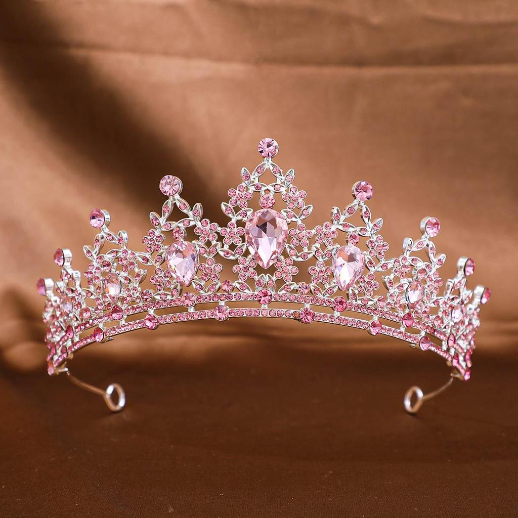 Bridal Crown Headpiece for Wedding, Birthday, Coming-of-Age Ceremony, Travel, Photography, and Dress Accessories