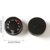 Mini-Autothermometer - Keine Batterie erforderlich, Einfach zu installieren, Kompakt für Autoinnenräume, Geeignet für verschiedene Fahrzeuge, Armaturenbrett