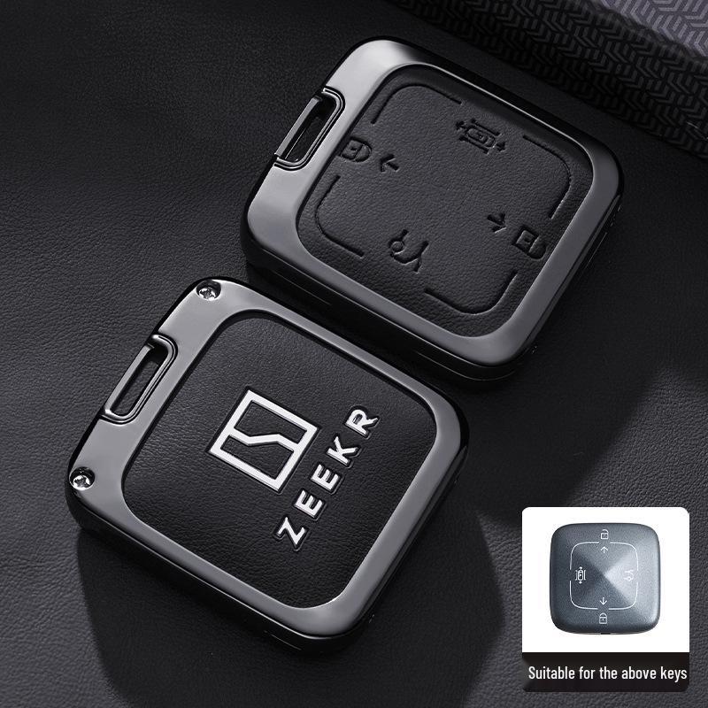 Bluetooth Key Case for Zeekr JiKe 007 - Car Accessories Shell, Buckle, and Men’s Bag OPP Bag