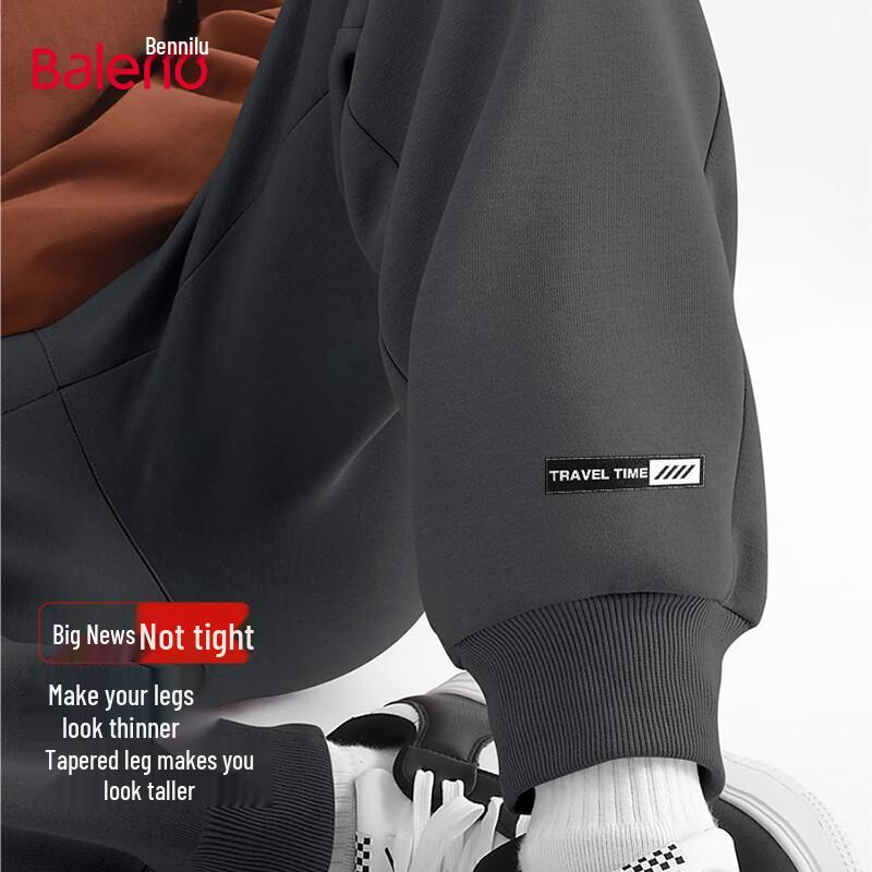 

Baleno Men s Slim Fit Tapered Knit Sweatpants 5XL