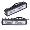Pair Work Light Bars 12LEDs 36W 12‑24V Spotlights Headlights for Motorcycle Truck Boat Tractor Trailer Offroad