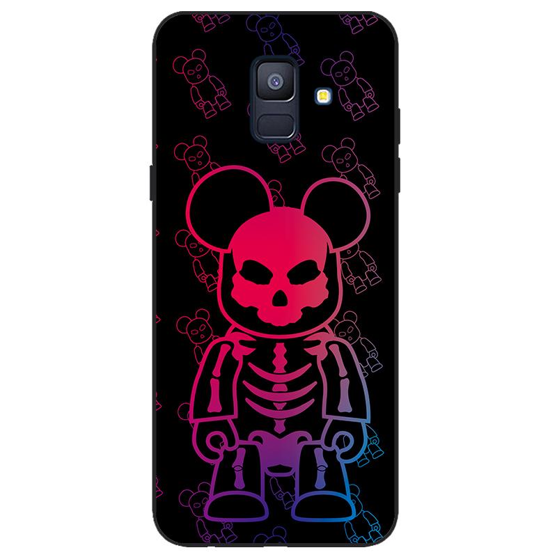 For Samsung Galaxy A6 2018 Silicone Case SIM SM A600 A600F Phone Case Tpu Case Coque Samsung Galaxy A62018 black