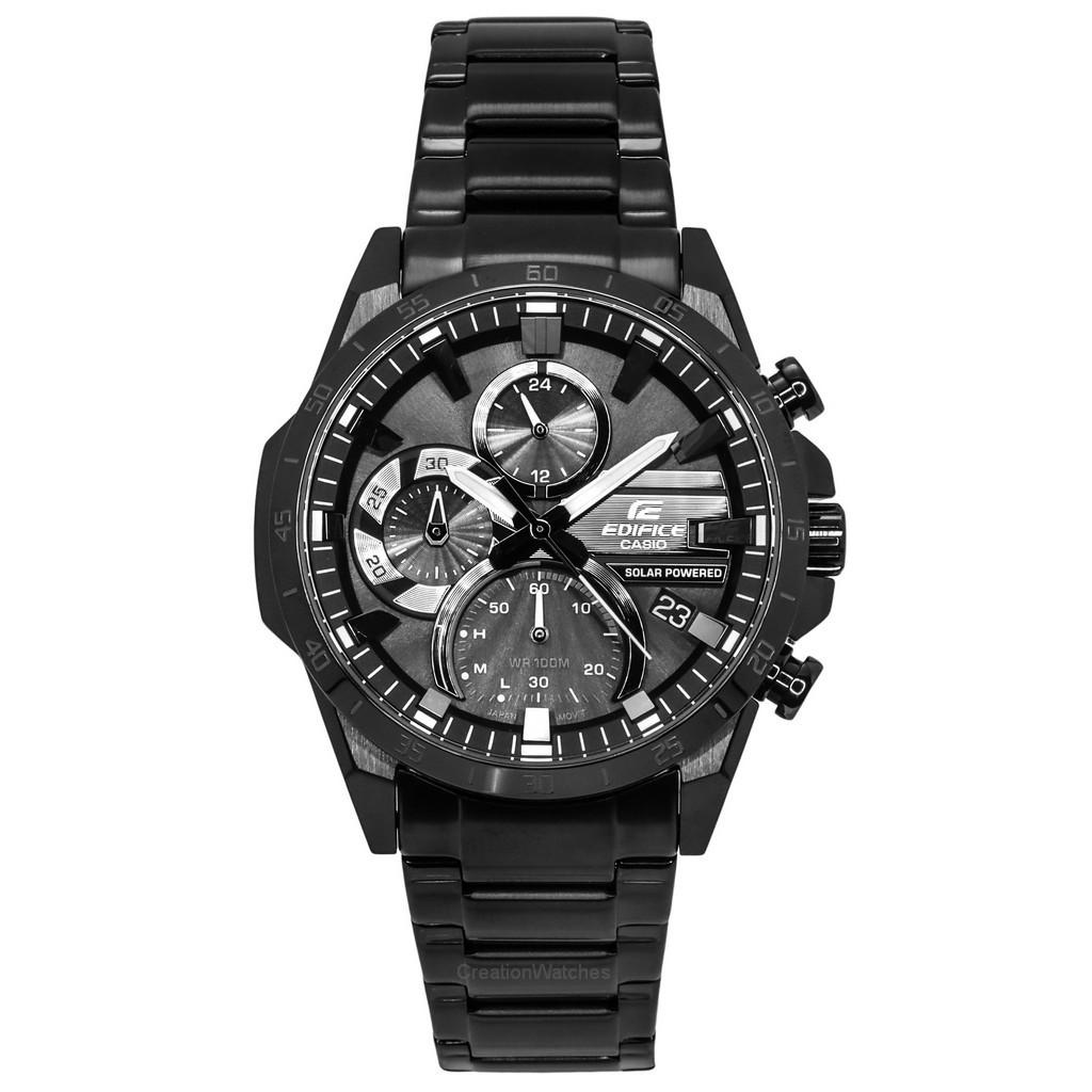 Casio Edifice analogais hronogrāfs no nerūsējošā