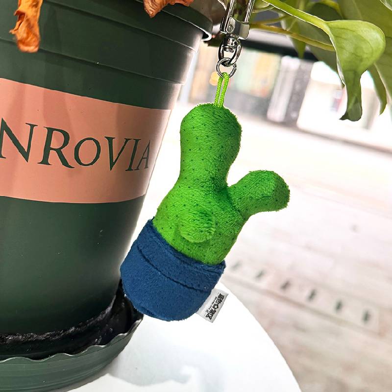 Blue Lock Nagi Seishiro Cactus Plush Pendant Bag Decoration Keychain Toy Gift