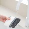 New 2-in-1 Groove Cleaning Brush Wet&Dry Use Multifunction Handheld Grout Brush All-in-One Crevice Cleaner for Tight Spaces