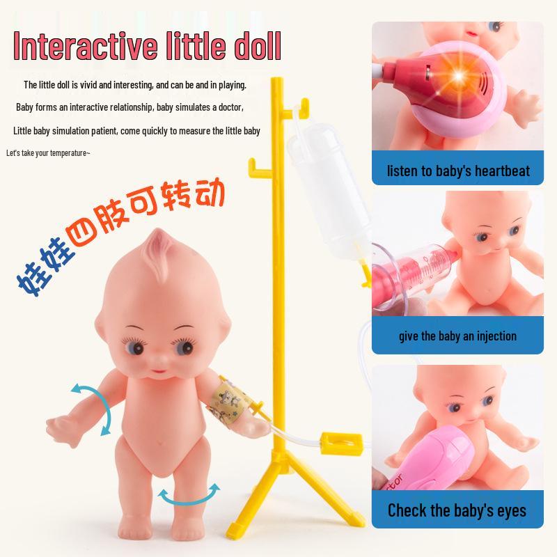 Kids' Doctor Playset: Medical Tools, Stethoscope, Injection, Ambulance