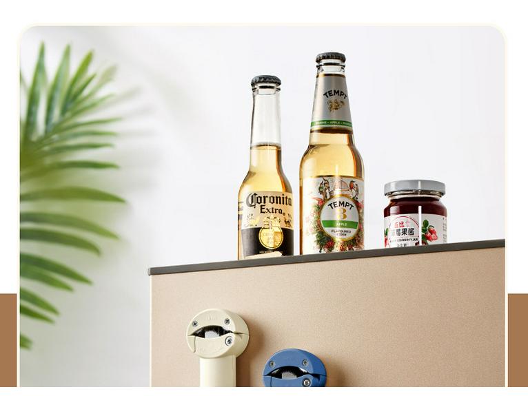 RAKUEN Multifunctional Telescopic Can & Bottle Opener with Magnetic Twist Feature