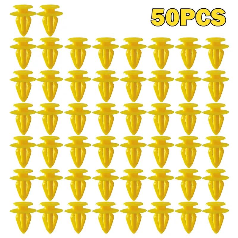 50X 10mm Interior Door Panel Card Trim Clip For Lada Priora Vesta Granta Kalina Niva Signet X-Ray Largus 21083 Sedan 7M0867299K