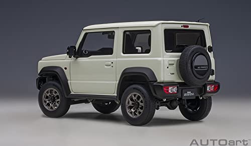 AUTOart 1/18 Schaal Suzuki Jimny Sierra (JB74) Model 78511 met Witte Parelmoer Afwerking