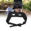Zorro Black Halloween Eye Mask Blindfold Performance Props Supplies Cosplay
