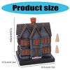 Halloween Themed Witches Cottage Incenses Holder Holder Halloween Decorations for Festives Ambiances