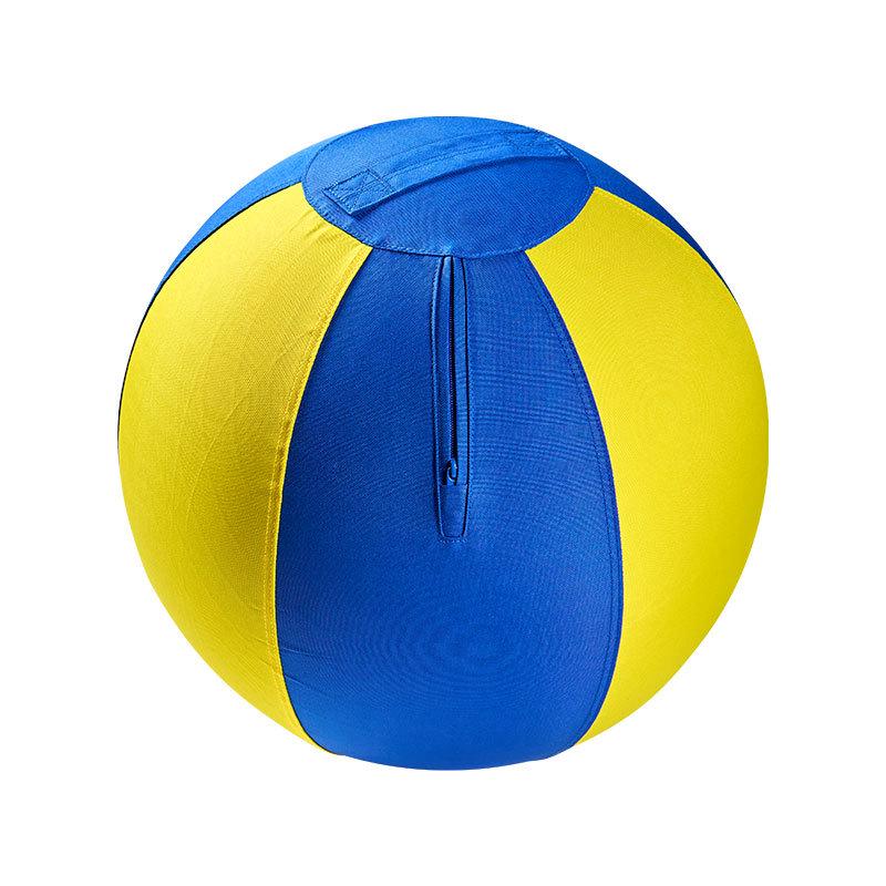 Large Interactive Inflatable Dog Polo Ball - Self-Entertainment & Decompression Toy 18in жёлтый