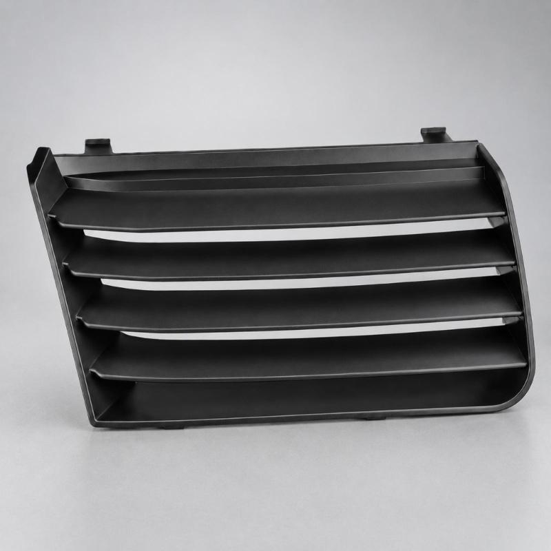 Front Bumper Grille Replacement Insert with Black Injection-Molded Construction for 2001-2010, 7M785365301C 7M785365401C