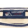 SAINT JAMES Made In France Border Pattern Long Sleeve Boat Neck Basque Shirt Men's Used