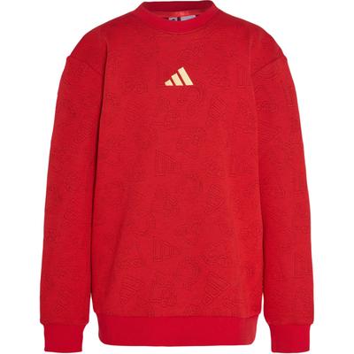 Kids 2026 Chinese New Year Red Crew Neck Sweatshirt KH0233