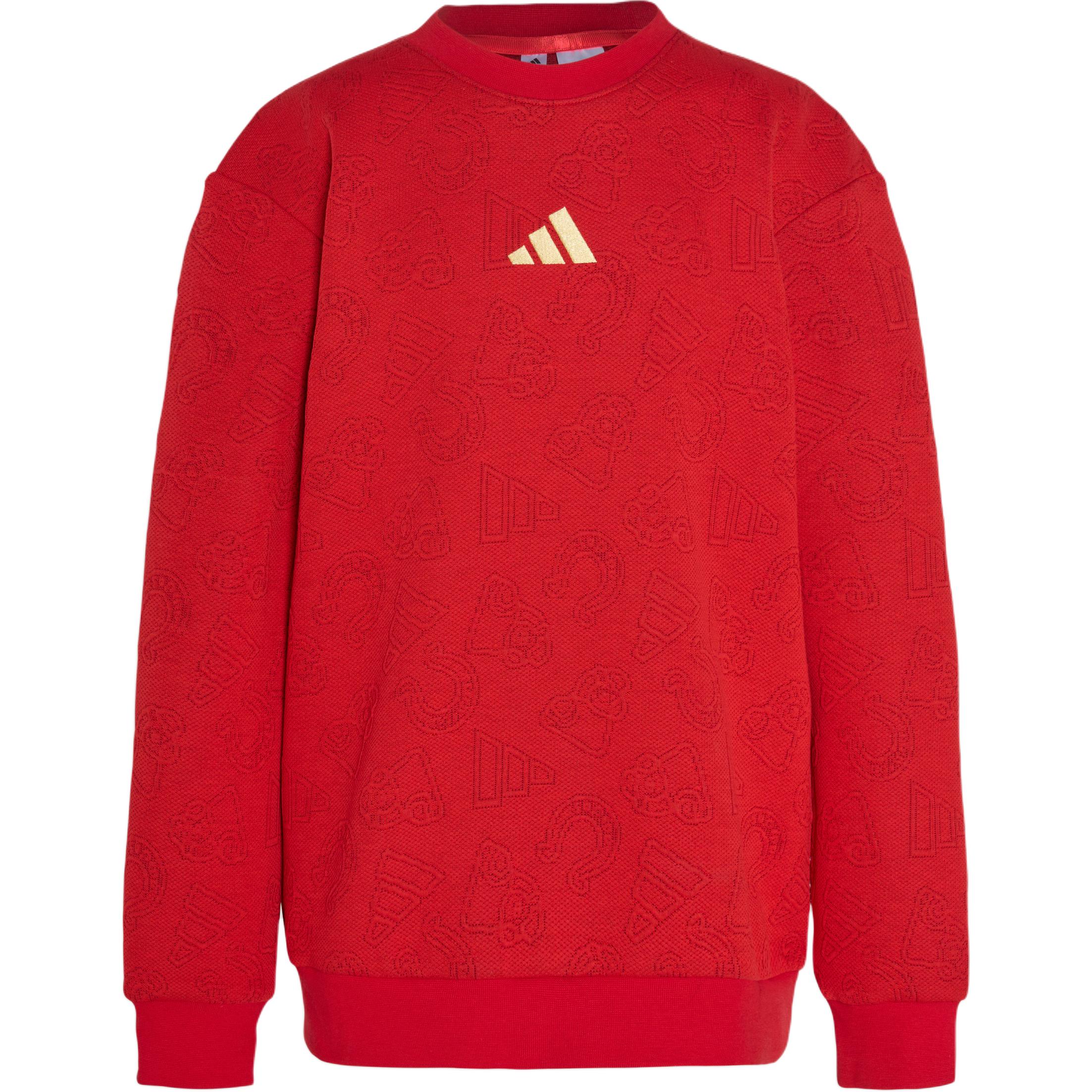 

Adidas Knitted Crew Sweatshirt Kids Tops KH0233 134