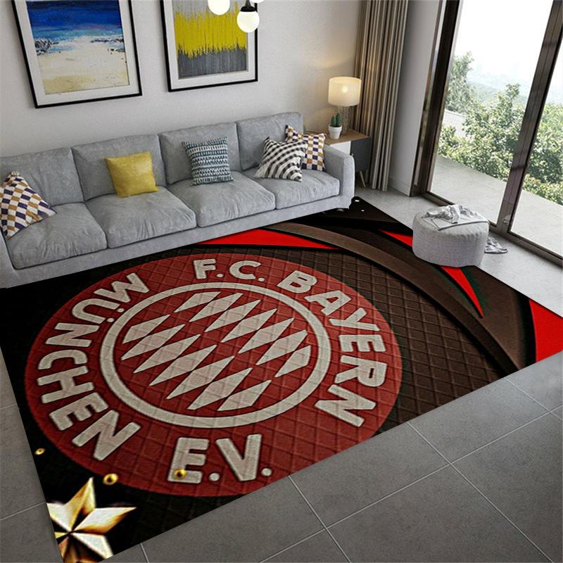2025 Nieuw FC Bayern München Tapijt Vloerkleed voor Woonkamer Slaapkamer Huis Bank Decoratie, Kinderen Spelen Antislip Vloermat48
