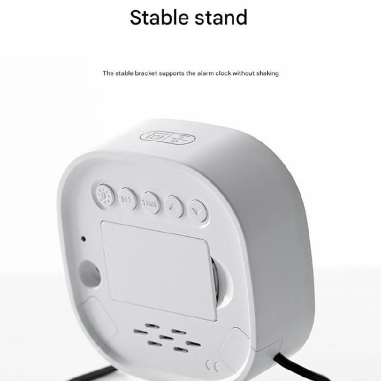 Alarm Clocks for Bedroom Digital Desk Clock for Bedside Nightstand Digital Alarm Clock with Day of Week Temperature