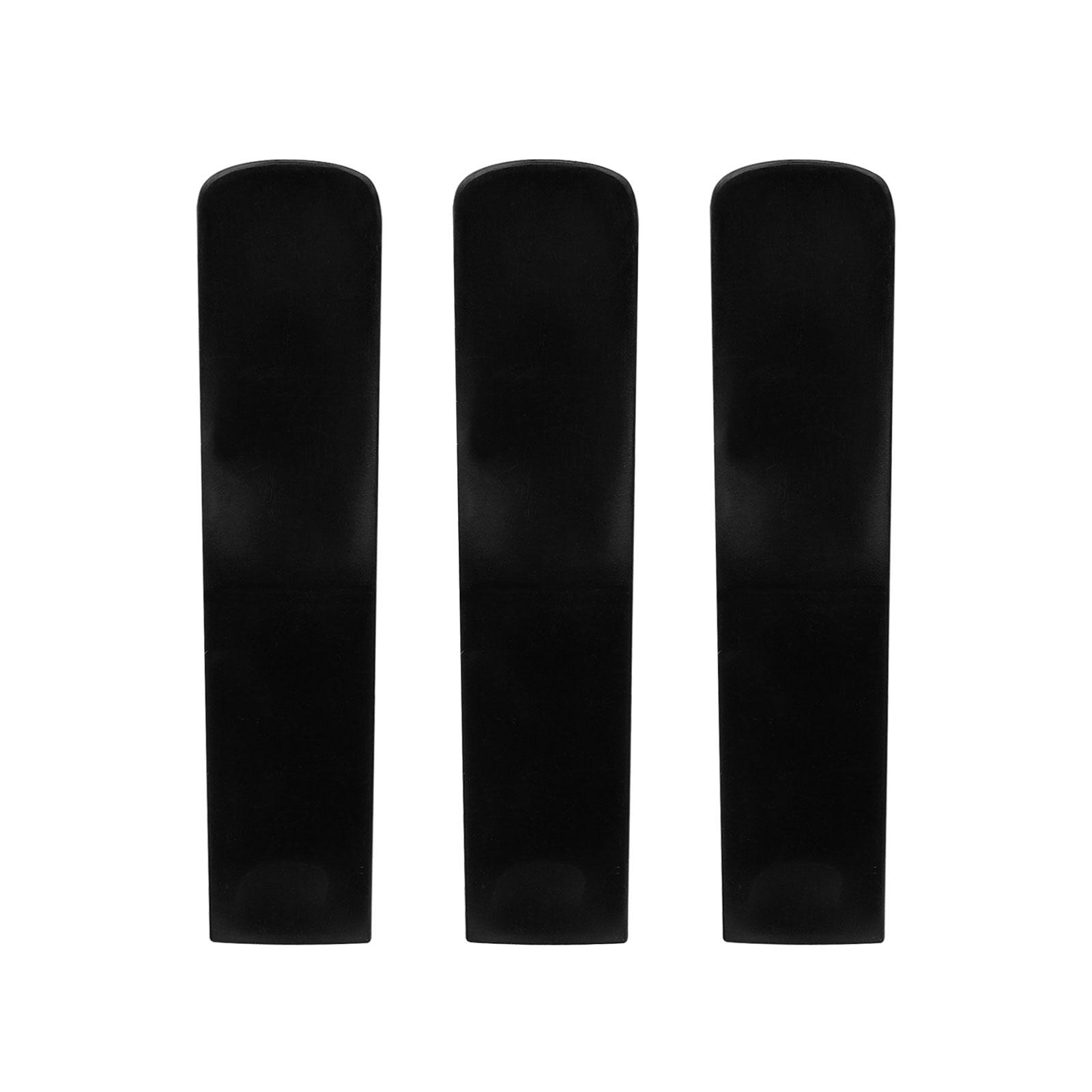 

3Pcs Resin Tenors Saxophone Mouthpiece Reed Strength 2.5 Repair Reed Saxophone Reed Musical Instrument Accessories