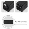 Professional 3Pin XLR Male To Female Auditory Connector for Studio Recording and Live Sound Systems
