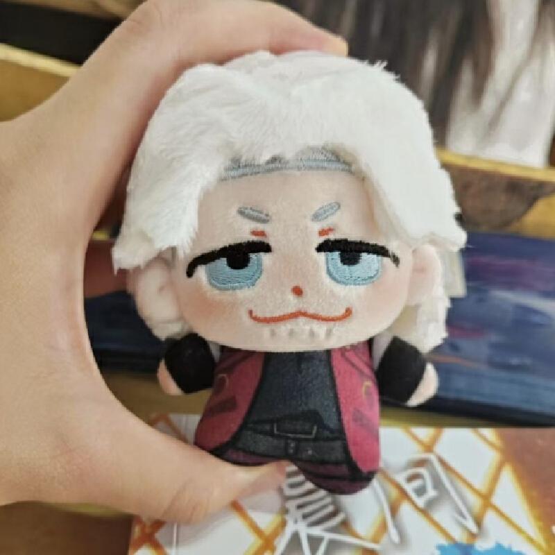New Devil May Cry 5 Plush Dante Figure Anime Plushie Collection Peluche Printed Doll Anime Game Figure Keychain Pendant Gift