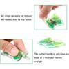 Boao 20 Pcs Colorful Butterfly Window Clings Reble Anti-Collision Window Clings Spring Summer Butterfly Stickers for Home Glass Decoration